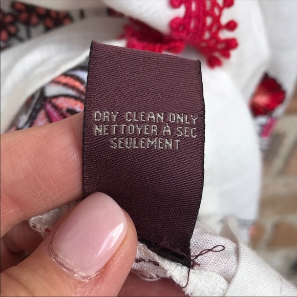 Anthropologie Ranna Gill Floral Embroidered Dress - Picture 5 of 8